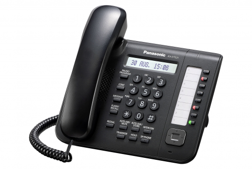 Panasonic KX-DT521SX-B Digital PT w 1Line LCD/8 FF Key Panasonic KX-DT521SX-B Digital PT w 1Line LCD/8 FF Key